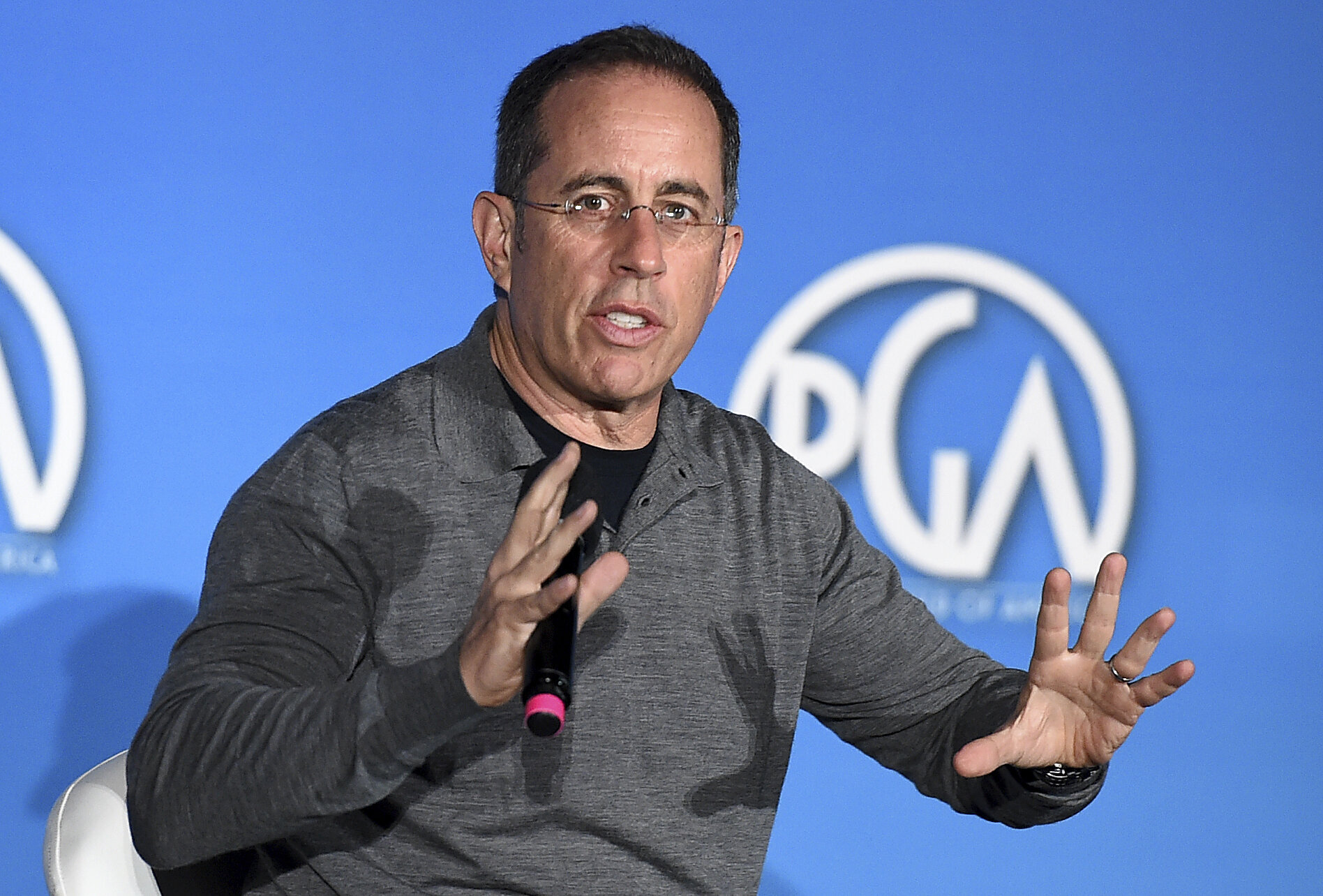 Jerry Seinfeld has had several shows interrupted by hecklers on his Australian tour.