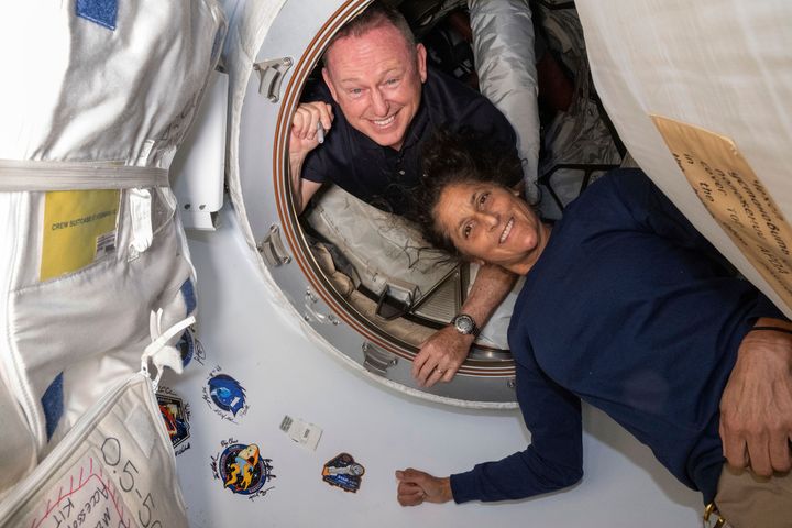 Boeing Crew Flight Test astronauts Butch Wilmore, left, and Suni Williams have been struck in space since June. The two were scheduled to stay in space for roughly a week but won't return to Earth until February due to a series of issues with Boeing’s spacecraft, NASA said.