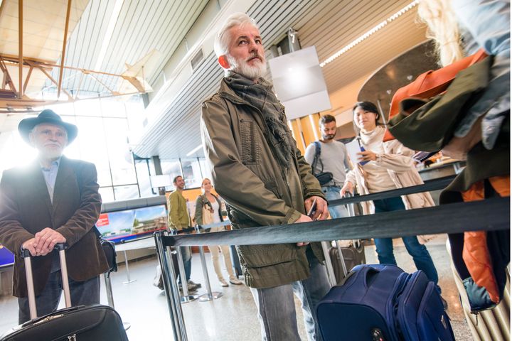 Airport greeters can help with everything from carrying luggage to getting you through the airport as quickly as possible.