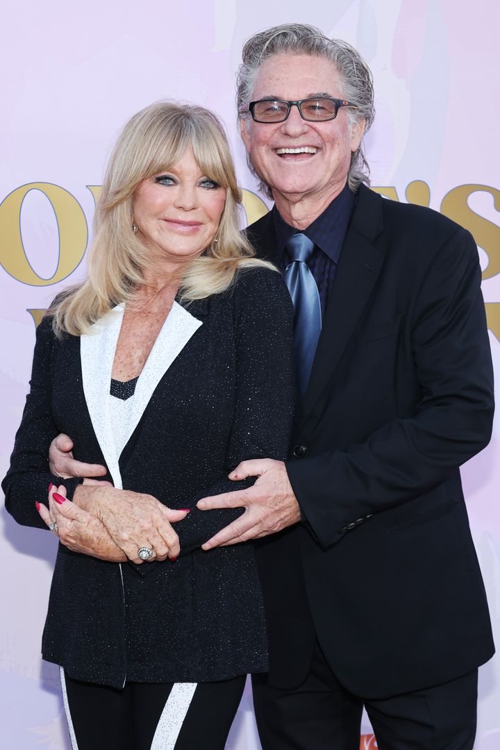 Goldie Hawn and Kurt Russell attend the 20th anniversary celebration of the Goldie Hawn Foundation in September.