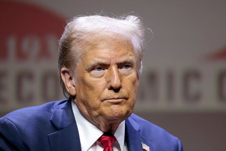 Trump claimed Thursday that Harris spent "her" billions in FEMA money on illegal immigrants.