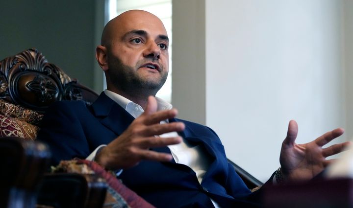 Wayne County Deputy Executive Assad I. Turfe is interviewed Oct. 23 in Dearborn, Michigan. The Lebanese American politician is among the few Arab leaders in the swing state to have endorsed Vice President Kamala Harris for president.