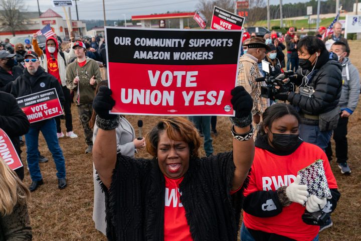 A judge at the National Labor Relations Board found that Amazon broke the law during a second union campaign at the company's warehouse in Bessemer, Alabama.