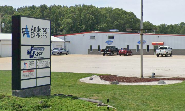 An employee at Anderson Express in Muskegon, Michigan, is accused of stabbing the company's president during a staff meeting on Tuesday.