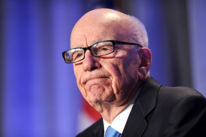 News Corp. CEO Rupert Murdoch delivers a keynote address at the National Summit on Education Reform in San Francisco in 2011. (AP Photo/Noah Berger, File)