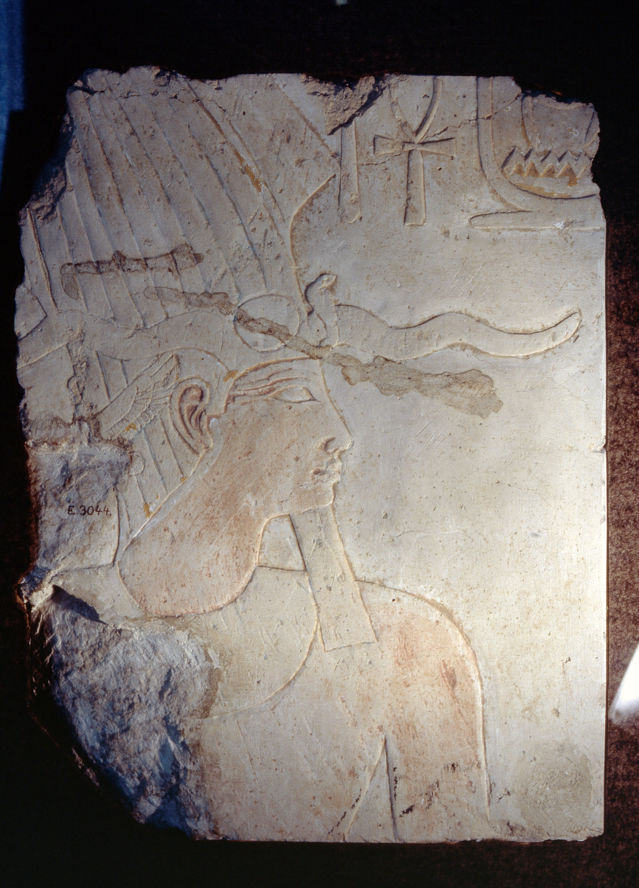 A relief of King Thutmose II, whose mummy was found in another tomb in the 19th century.