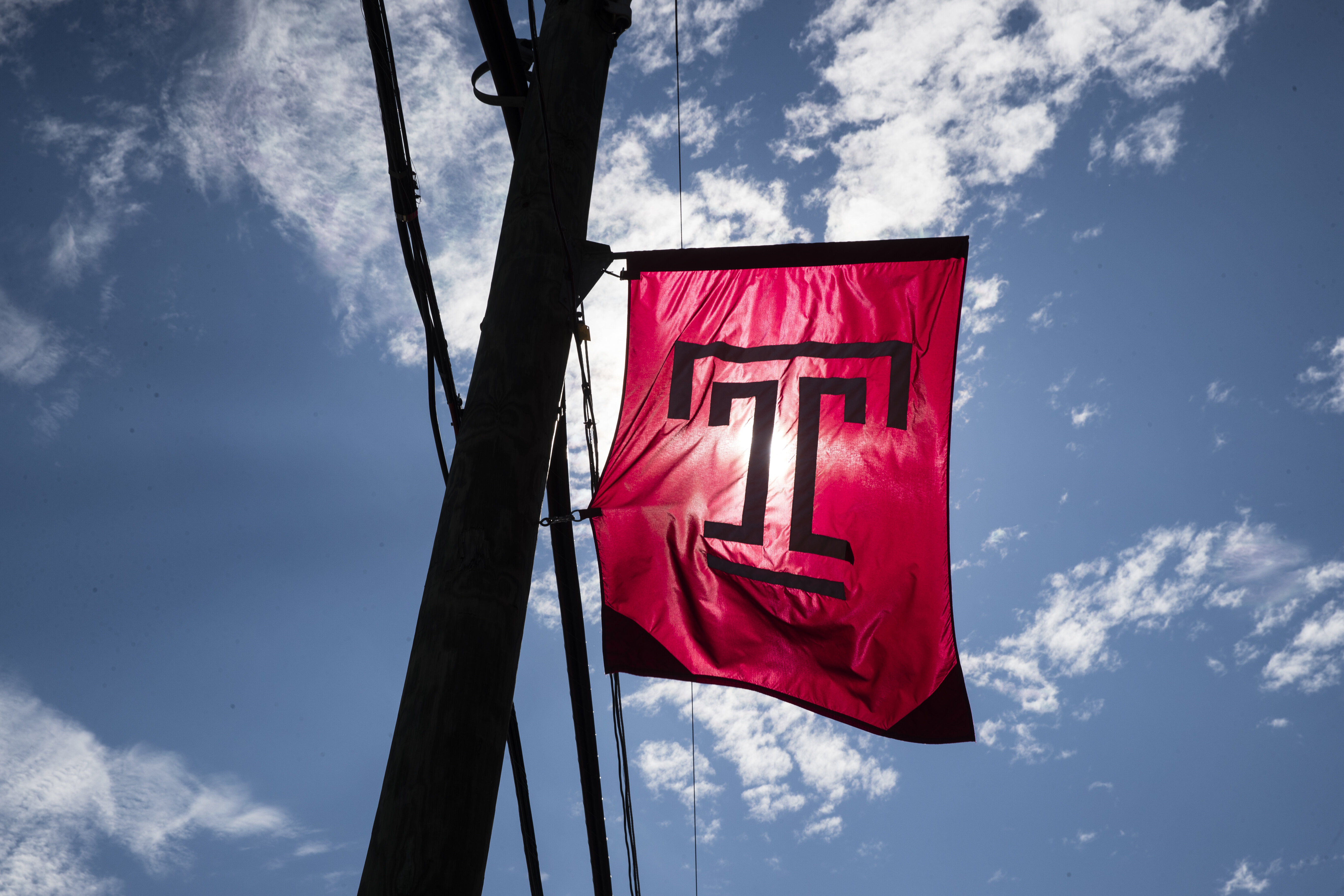 Temple University said it had suspended the student.