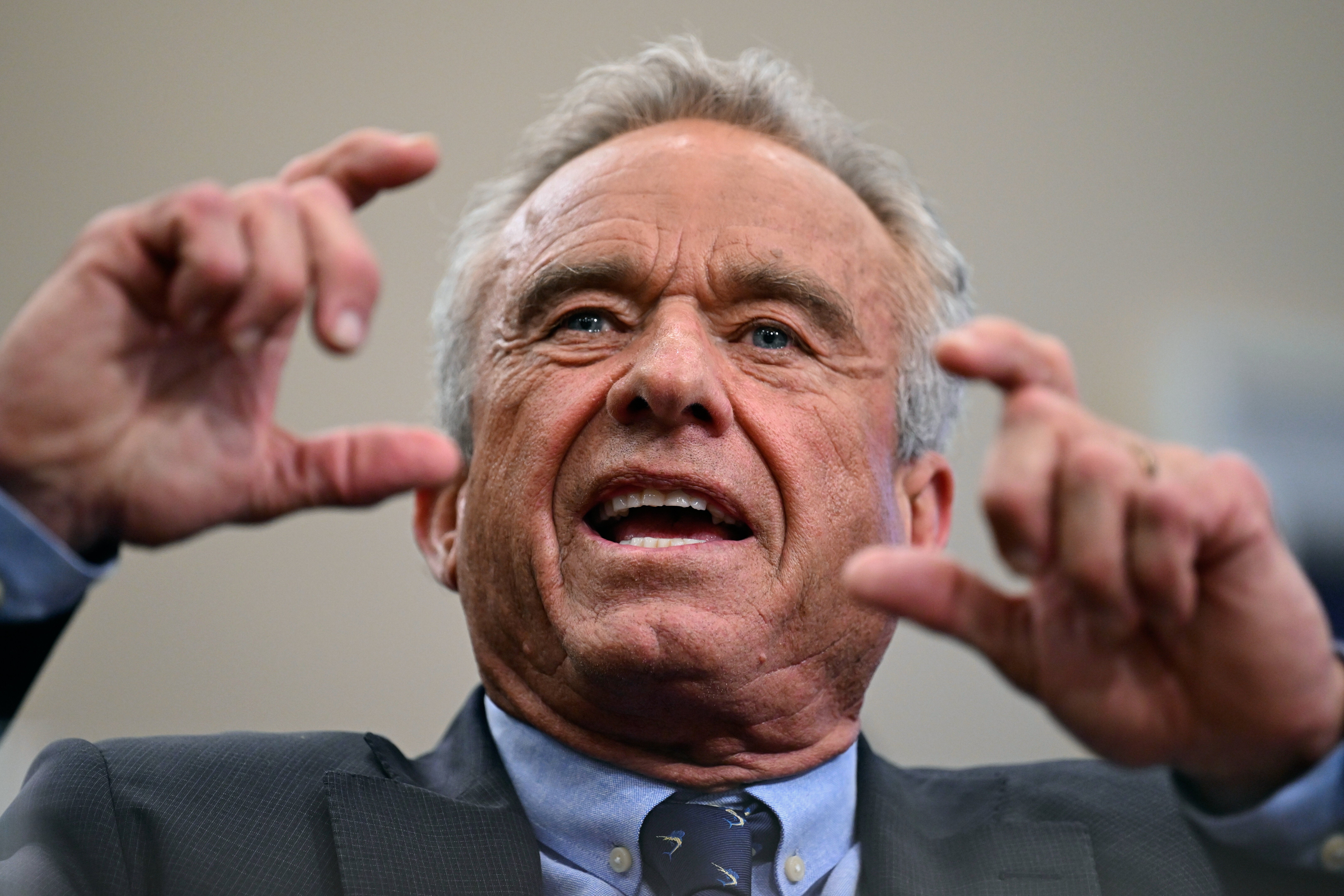 Secretary of Health and Human Services Robert F. Kennedy Jr. appears during a budget hearing on May 14, 2025, in Washington. 