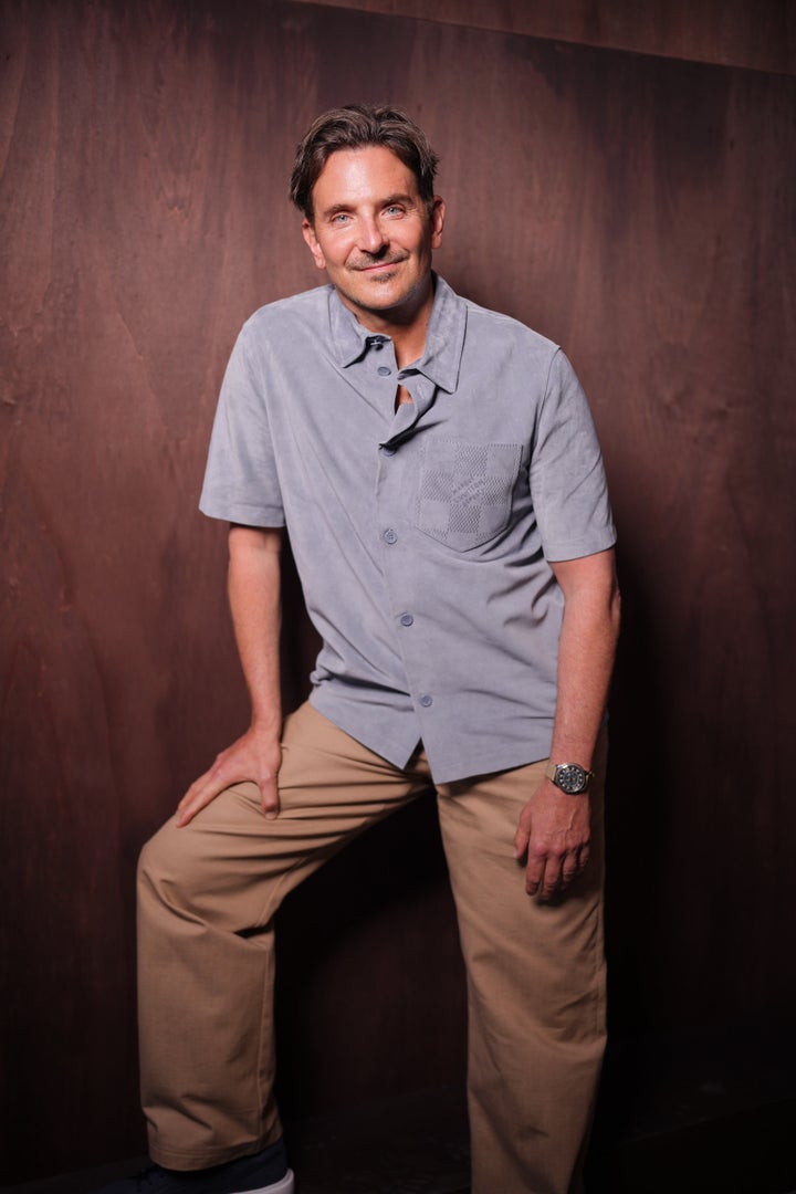 Bradley Cooper at the Louis Vuitton show as part of Paris Men's Fashion Week on June 24, 2025.