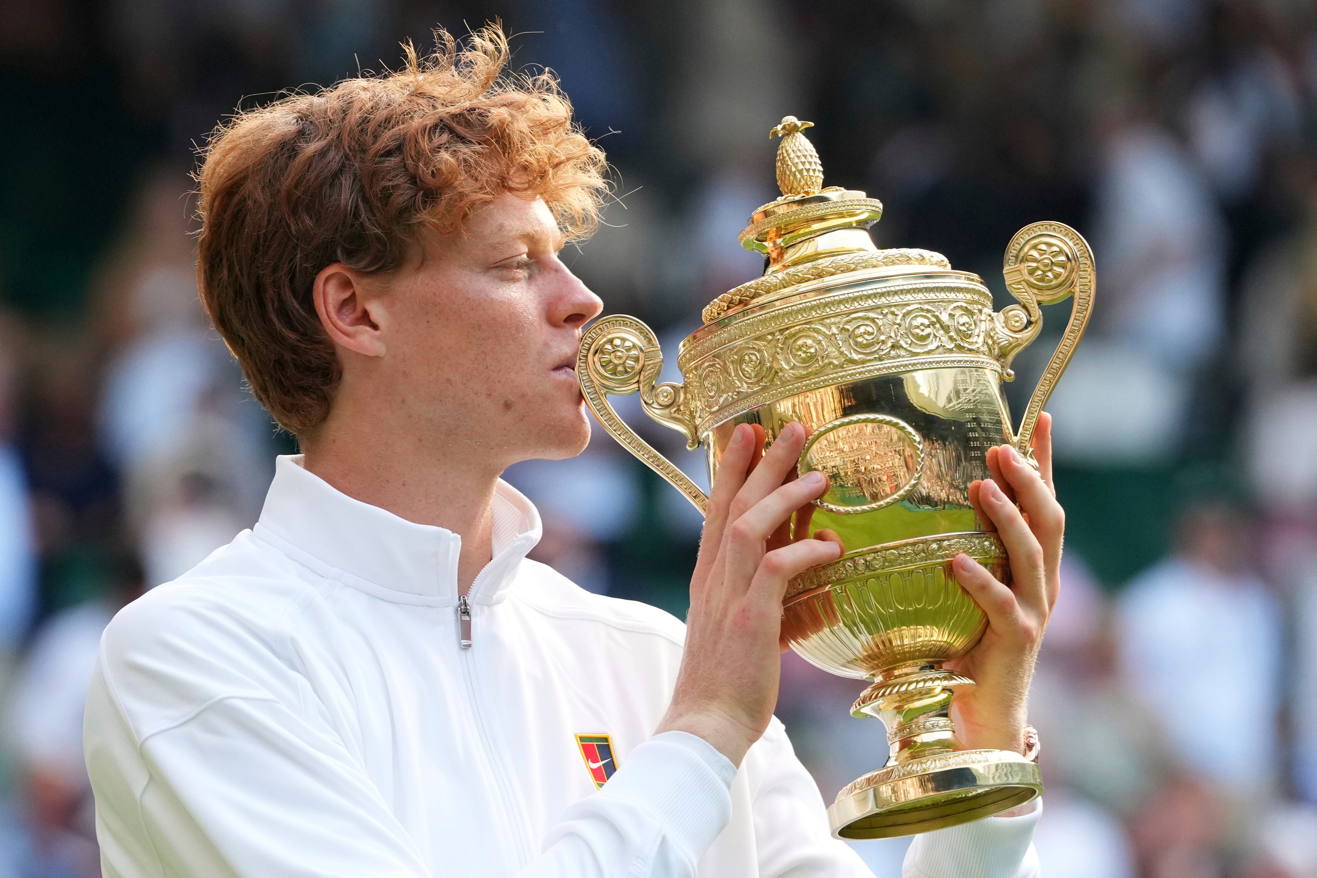 Professional tennis' top-ranked player, Janik Sinner, beat Spaniard Carlos Alcaraz during Wimbledon's Gentlemans' singles final on Sunday.